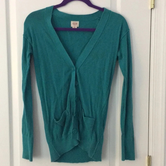 Teal Cardigan - Picture 1 of 4